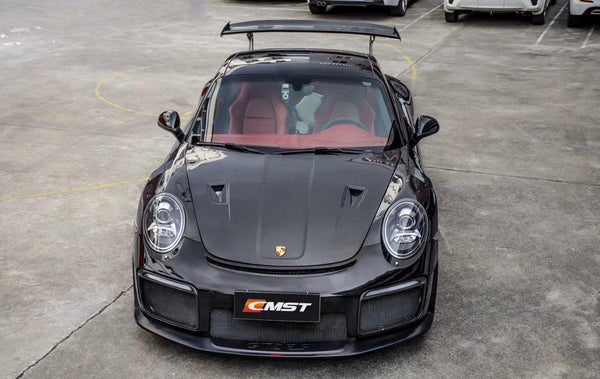 CMST Carbon Fiber GT2RS Style Hood For Porsche 911 991.1 991.2 Turbo GT3 GT3RS 718 Cayman Boxster - Performance SpeedShop