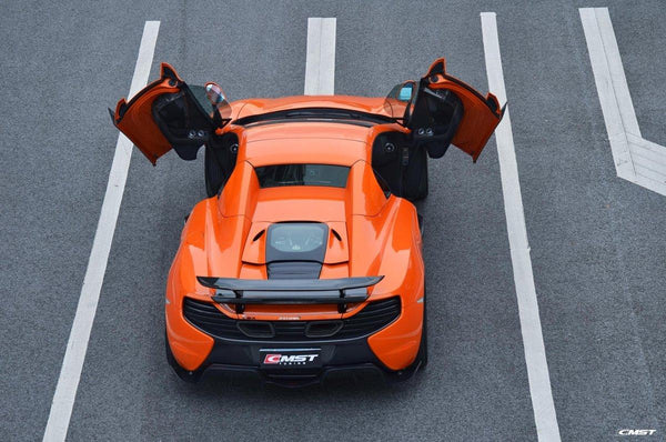 McLaren 650S 2015 2016 with Aftermarket Parts - Rear Diffuser Carbon Fiber / FRP from CMST Tuning