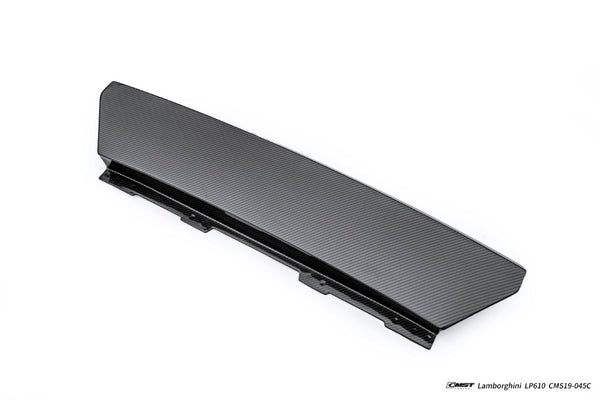 Lamborghini Huracan Tecnica LP610 LP580 2015-2024 with Aftermarket Parts - Rear Wing (aluminum uprights included) & Wing Base Carbon Fiber/FRP from CMST Tuning