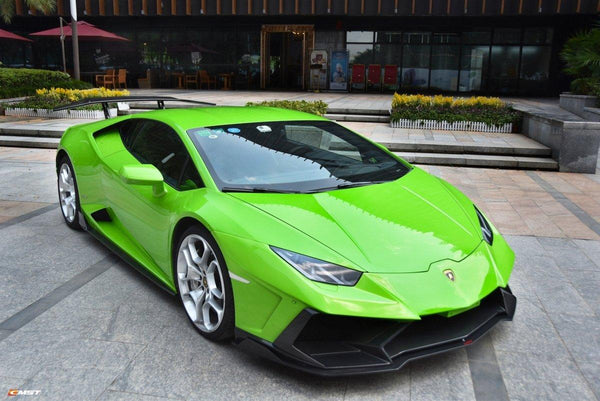 Lamborghini Huracan Tecnica Performante Evo LP610 LP580 2015-2024 with Aftermarket Parts - Side Skirts Carbon Fiber / FRP from CMST Tuning
