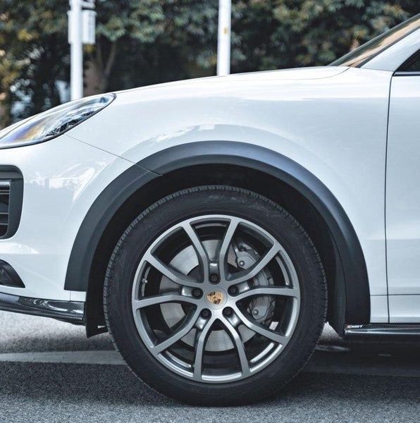 Porsche Cayenne 9Y0 9Y0.1 Base/S/GTS/Turbo/Turbo S 2019 2020 2021 2022 2023 & Cayenne 9Y0 9Y0.2 Base/S/GTS/Turbo/Turbo S 2024-On & Cayenne 9Y3 9Y3.1 Base/S/GTS/Turbo/Turbo S/Turbo GT 2019 2020 2021 2022 2023 & Cayenne 9Y3 9Y3.2 Base/S/GTS/Turbo/Turbo S/Turbo GT 2024-On with Aftermarket Parts - Wheel Arches Carbon Fiber / FRP from CMST Tuning