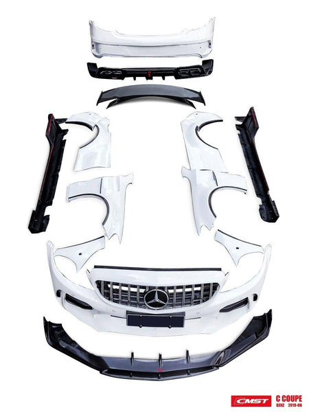 CMST Carbon Fiber Wide Body Kit for Mercedes-Benz C43 C300 C Coupe 2015-ON - Performance SpeedShop