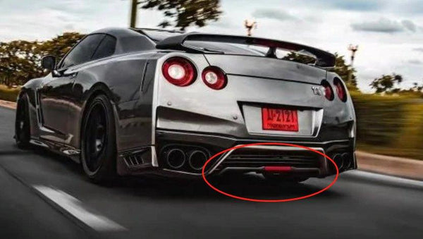 Rear Bumper and Rear Diffuser Valance for Nissan GTR GT-R R35