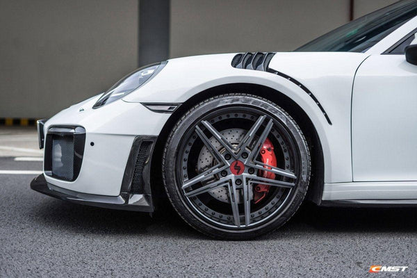 CMST Porsche 991.1 991.2 GT2RS (2012-2018) Conversion Kit Carbon Fiber Front Bumper ( 6 Pcs ) - Performance SpeedShop