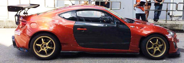 Toyota Scion Subaru GT86 86 TRD GT SE Base ZN6 2017 2018 2019 2020 & Scion FR-S FRS ZN6 2013 2014 2015 2016 & BRZ TS Limited Premium ZN6 2013 2014 2015 2016 2017 2018 2019 2020 with Aftermarket Parts - Doors Carbon Fiber from CMST Tuning