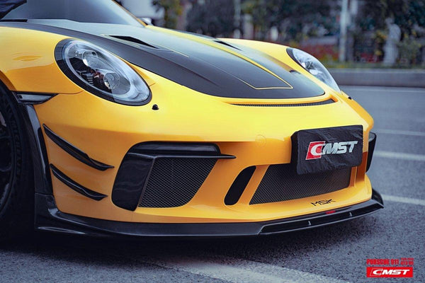 CMST Tuning Carbon Fiber Front Bumper Canards for Porsche 991 991.2 GT3RS - Performance SpeedShop