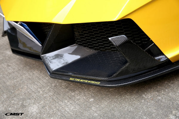 CMST Tuning Carbon Fiber Front Bumper & Front Lip for Lamborghini Gallardo 2009-2014 - Performance SpeedShop