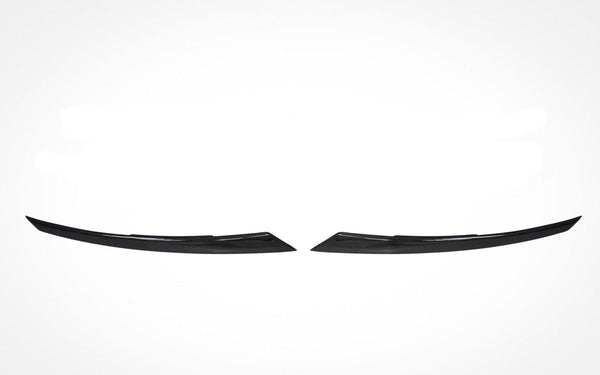 Honda Civic Type-R FK8 2017-2021 & Civic 10th Gen FC1/2/3/4/5/6/FK7 2017-2021 with Aftermarket Parts - V1 Style Front Grill & Eyelid Carbon Fiber/FRP from CMST Tuning 