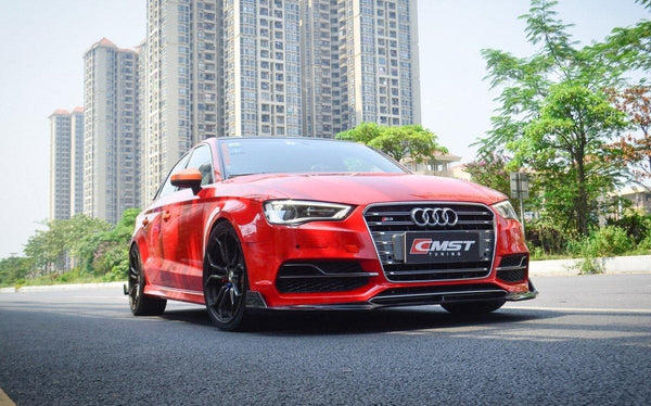 CMST Tuning Carbon Fiber Front Lip for Audi A3 S-Line S3 2014 - 2016 - Performance SpeedShop