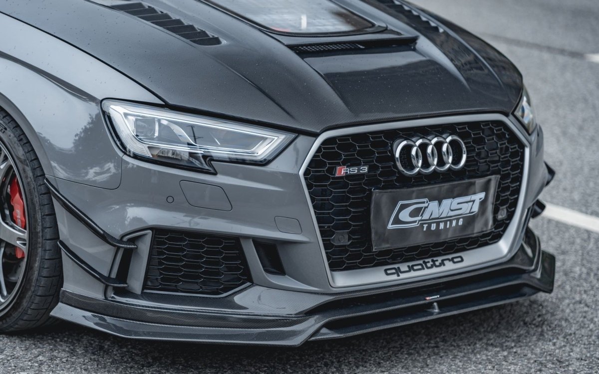 Audi RS3 8V.5 2018-2020 Aftermarket Parts - CMST Tuning Front Lip