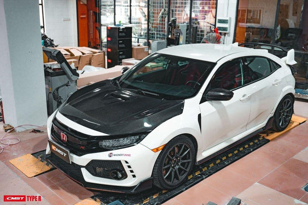 CMST Tuning Carbon Fiber Front Lip Splitter for Honda FK8 Civic Type-R - Performance SpeedShop