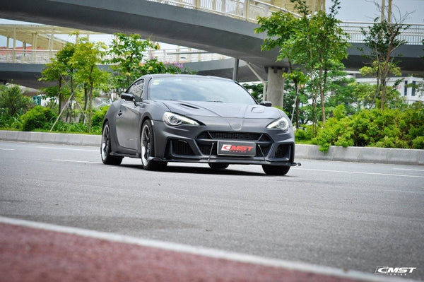 Toyota Scion Subaru GT86 86 TRD GT SE Base ZN6 2017 2018 2019 2020 & Scion FR-S FRS ZN6 2013 2014 2015 2016 & BRZ TS Limited Premium ZN6 2013 2014 2015 2016 2017 2018 2019 2020 with Aftermarket Parts - Joker Front Lip Carbon Fiber / FRP from CMST Tuning