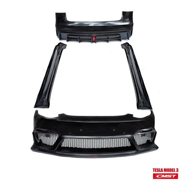 CMST Tuning Carbon Fiber Full Body Kit Style D for Tesla Model 3 - Performance SpeedShop