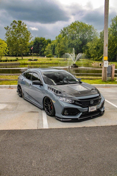 CMST Tuning Carbon Fiber Glass Transparent Hood for Honda FK8 Type-R & 10th Gen Civic - Performance SpeedShop