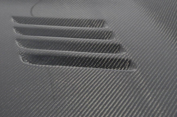 Chevrolet Camaro 5th Gen Z/28 2SS 1SS 2LT 2LS 1LT 1LS 2010-2014 & Camaro 5th Gen ZL1 2012-2015 with Aftermarket Parts - V2 Vented Style Hood Bonnet Carbon Fiber / FRP from  CMST Tuning
