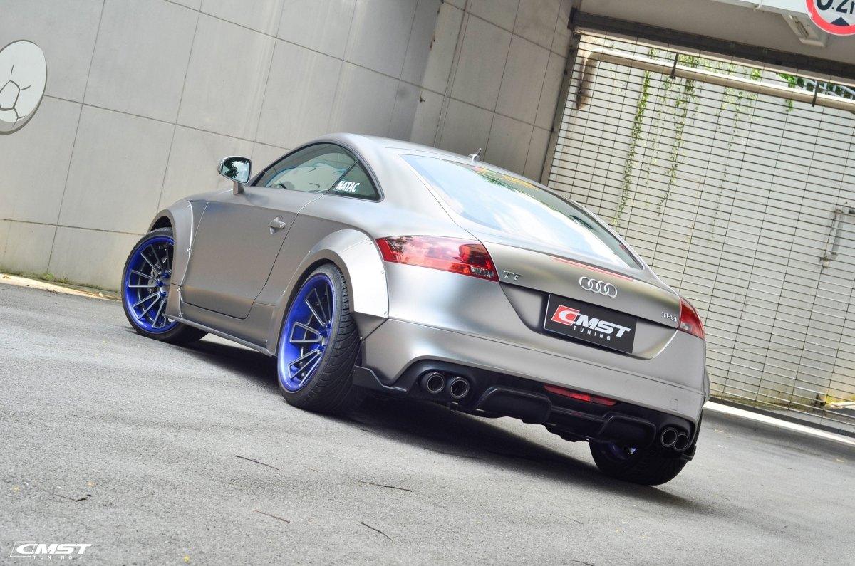 Audi TT TTS MK2 8.5J Aftermarket Parts - CMST Tuning Rear Diffuser