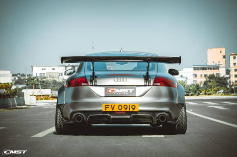 CMST Tuning Carbon Fiber Rear Diffuser For Audi TT TTS MK2 8J 2011-2015 - Performance SpeedShop