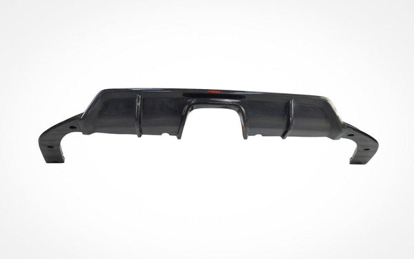 Honda Civic 10th Gen FC1 FC2 FC5 FC6 2016-2021 with Aftermarket Parts - Rear Diffuser Carbon Fiber / FRP from CMST Tuning
