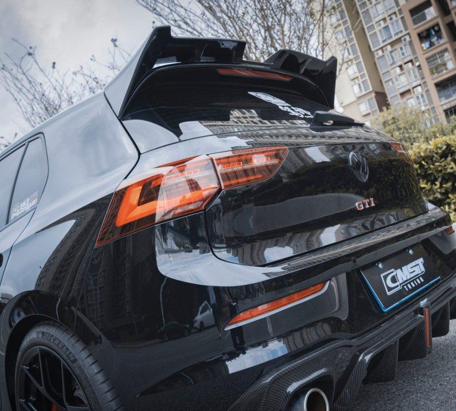 Trunk Lid and Spoiler Kit | VOLKSWAGEN GOLF R 2022 Trunk Lid and Spoiler Kit | VOLKSWAGEN GOLF R 2022