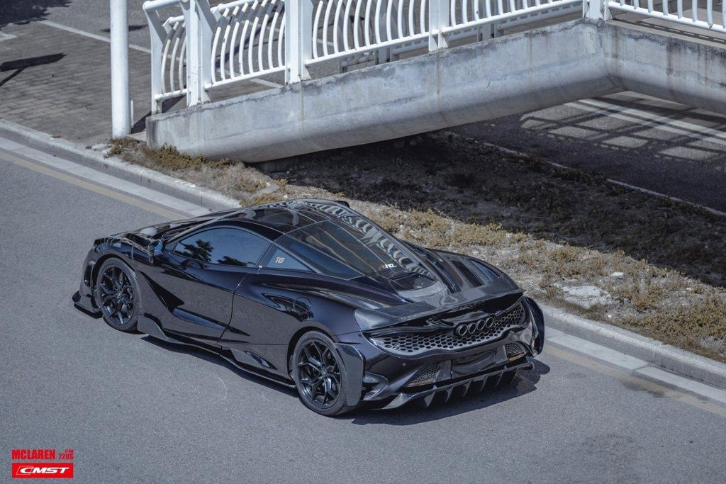 720s Modified Rear McLaren 720s Aftermarket Parts - CMST Tuning Rear Spoiler Wing Carbon ...