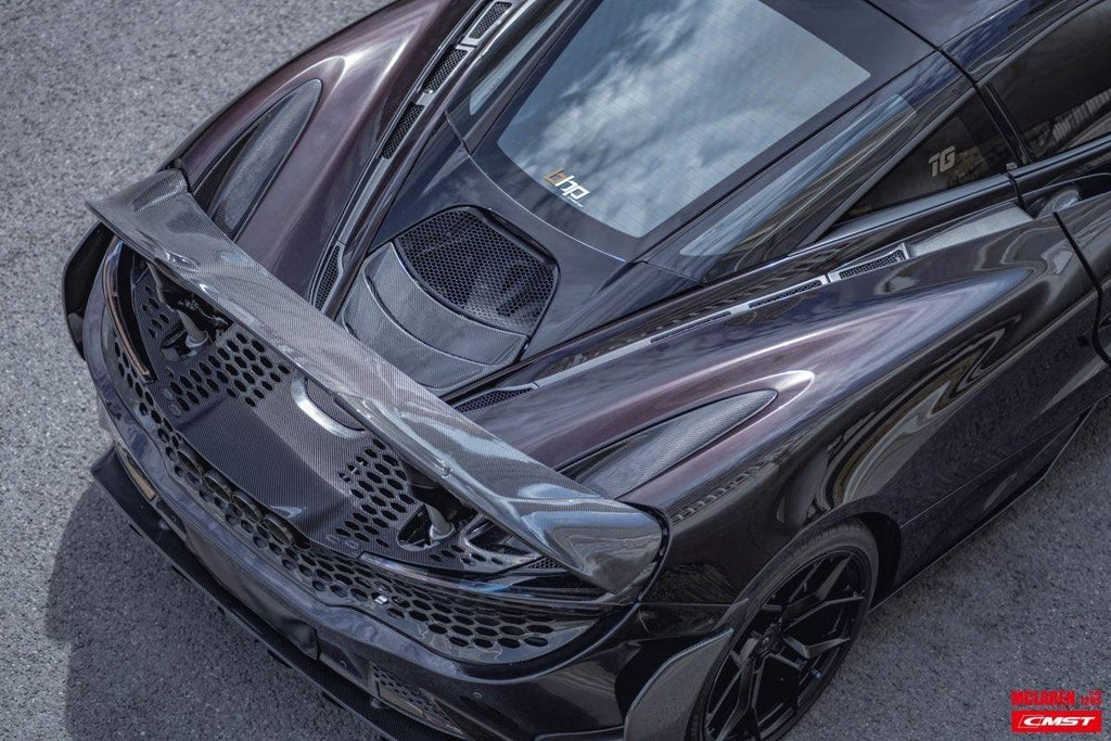 720s Modified Rear McLaren 720s Aftermarket Parts - CMST Tuning Rear Spoiler Wing Carbon ...