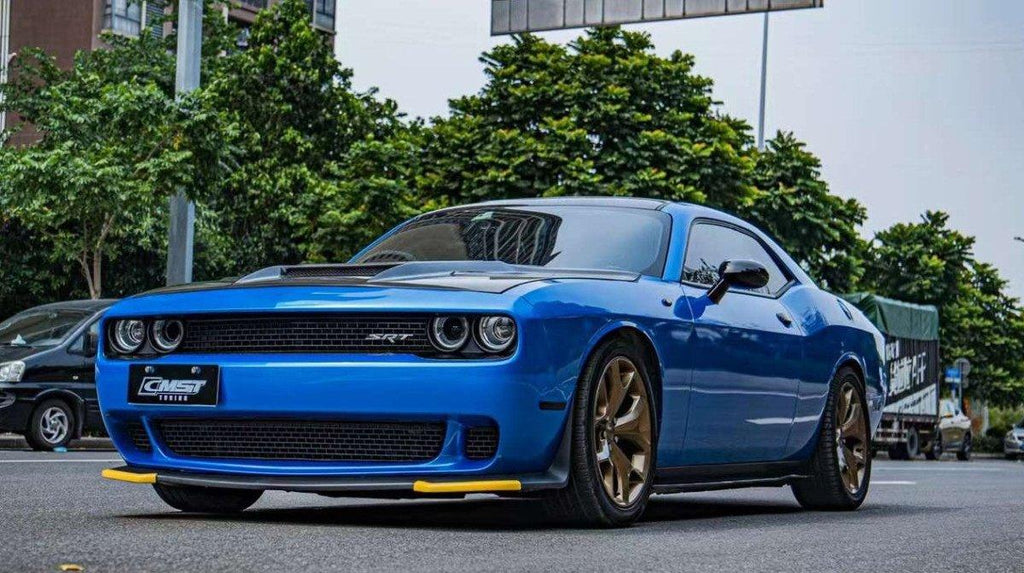 Dodge Challenger Real 3K Black Carbon Fiber License Plate Frame Dodge Challenger Real 3K Black Carbon Fiber License Plate Frame