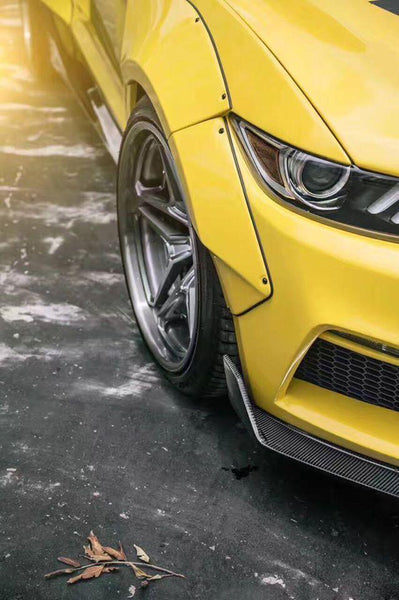CMST Tuning Carbon Fiber Side Skirts for Ford Mustang S550.1 2015- 2017 - Performance SpeedShop