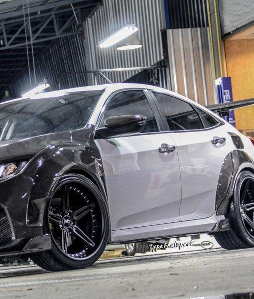 CMST Tuning Carbon Fiber Side Skirts for Honda 10th Gen Civic - Performance SpeedShop