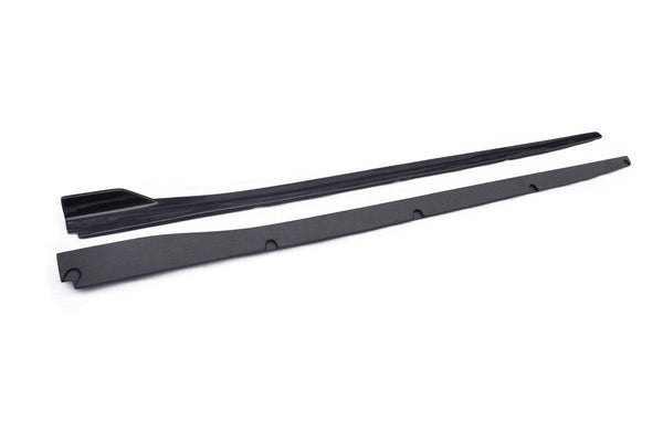 Infiniti Q50 Red Sport 400 Luxe Sensory Signature Premium Pure 2014 2015 2016 2017 2018 2019 2020 2021 2022 2023 2024 with Aftermarket Parts - Side Skirts Carbon Fiber / FRP from CMST Tuning
