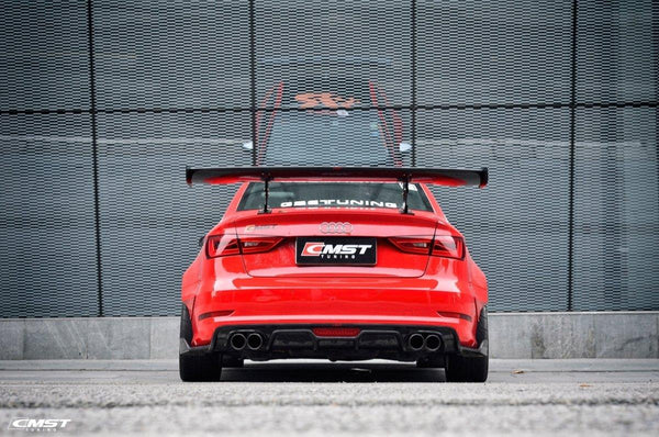 CMST Tuning Carbon Rear Spoiler GT Wing Ver.1 for Audi A3 S3 RS3 2014 - 2020 - Performance SpeedShop