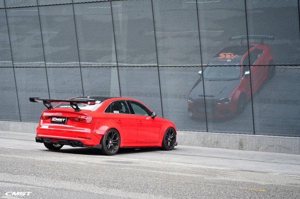 CMST Tuning Carbon Rear Spoiler GT Wing Ver.1 for Audi A3 S3 RS3 2014 - 2020 - Performance SpeedShop