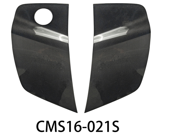 Audi R8 Gen 1 V10 2006 2007 2008 2009 2010 2011 2012 2013 2014 2015 & Audi R8 Gen 1 V8 2006 2007 2008 2009 2010 2011 2012 2013 2014 2015 with Aftermarket Parts - Side Blades Carbon Fiber / FRP from  CMST Tuning