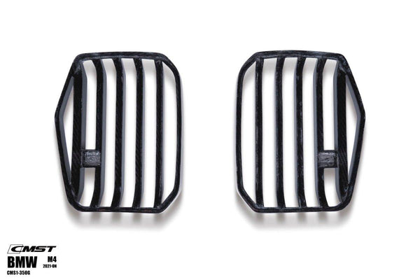 BMW M3 / M3C G80 G81 2021-ON & M4 / M4C G82 G83 2021-ON with Aftermarket Parts - Carbon Fiber & FRP Front Bumper Set  from  CMST Tuning 