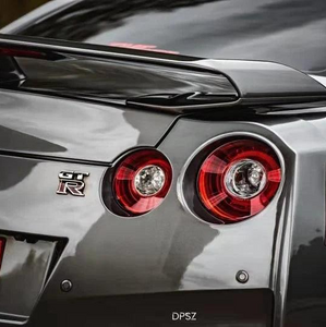 Nissan GTR Nismo T-Spec Black Edition Track Eidtion Premium Pure 2008-2023 with Aftermarket Parts - Facelift Style Tail Lights from CMST Tuning
