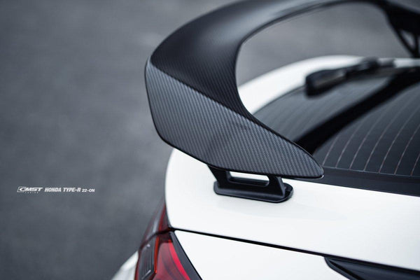 Honda Civic Type-R FL5 2023-ON with Aftermarket Parts - Pre-preg Carbon Fiber/FRP Rear Wing from CMST Tuning