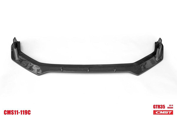 Nissan GTR Nismo Black Edition Track Eidtion Premium Base 2008-2016 (for installation on 2017-2024 vehicles, 2008-2016 hood is recommended) with Aftermarket Parts - Stage 2 Style Front Bumper & Lip (Undertray & DRL included) Carbon Fiber / FRP from CMST Tuning