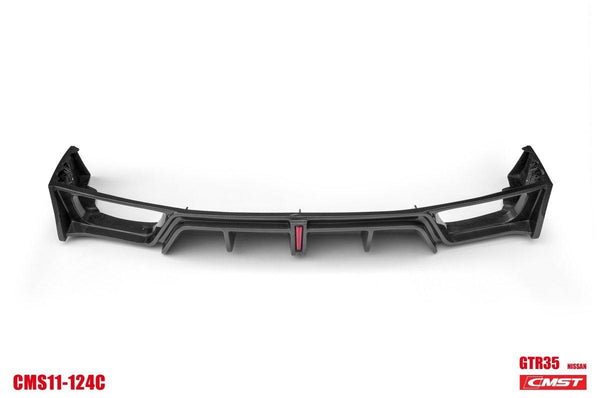 Nissan GTR Nismo T-Spec Black Edition Track Eidtion Premium Pure 2008-2023 with Aftermarket Parts - Stage 2 Style Rear Bumper &amp; Diffuser Carbon Fiber / FRP&nbsp;from CMST Tuning
