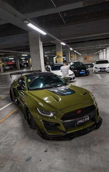 CMST Tuning Upgrade to GT500 Polypropylene PP Front Bumper & Front Lip for Mustang S550.1 - Performance SpeedShop