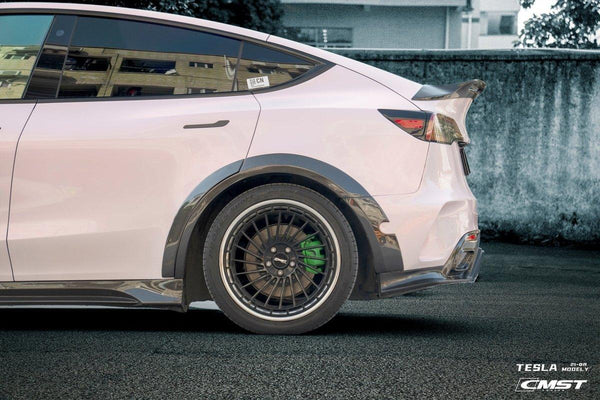 New Release! CMST Tuning Carbon Fiber Rear Bumper ver.1 for Tesla Model Y - Performance SpeedShop