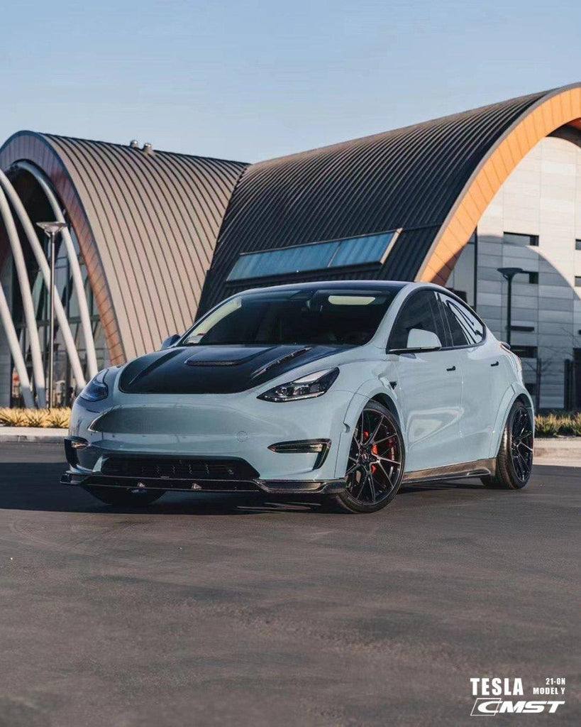 Custom Modify Model Y Tesla Model Y Performance Aftermarket Parts - CMST Tuning Widebody ...