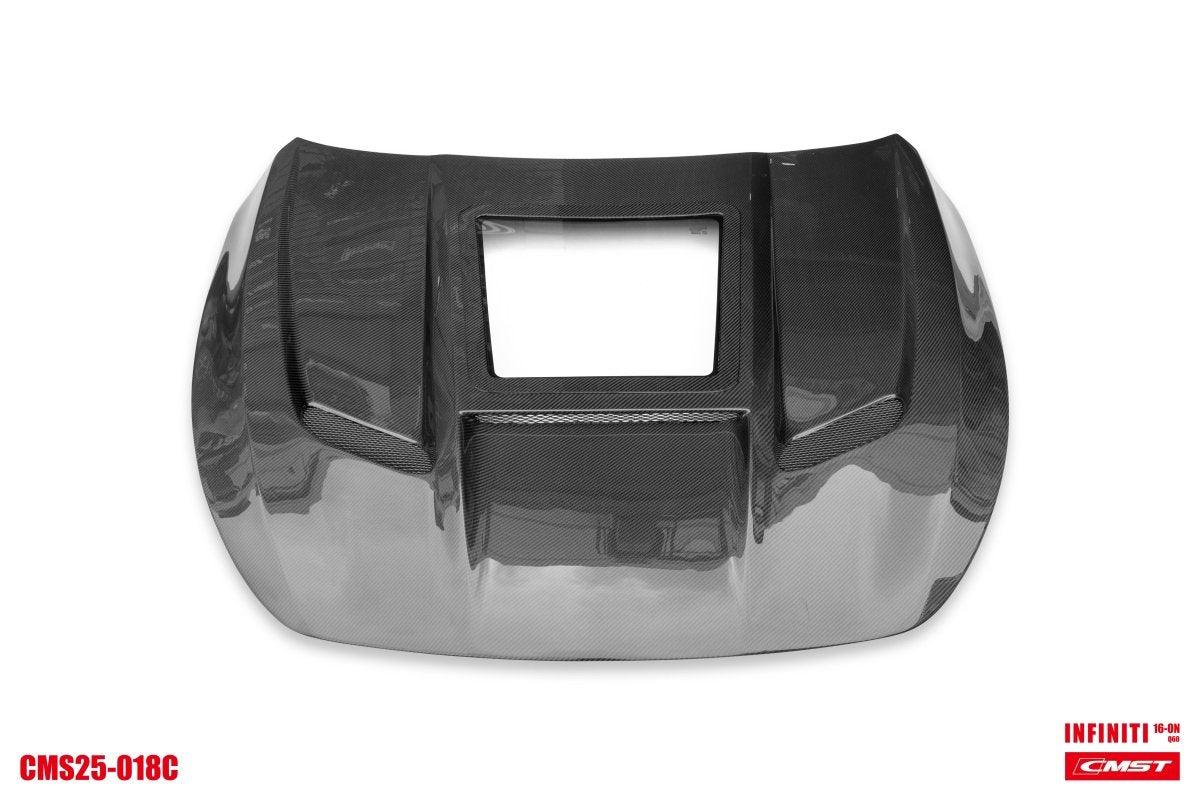 Infiniti Q60 Red Sport 400 Luxe Sport Aftermarket Parts CMST