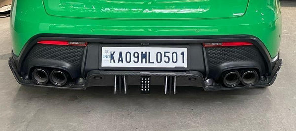 CMST Tuning Rear Diffuser for Porsche Macan 95B.3 Base S T GTS Turbo Carbon Fiber / FRP