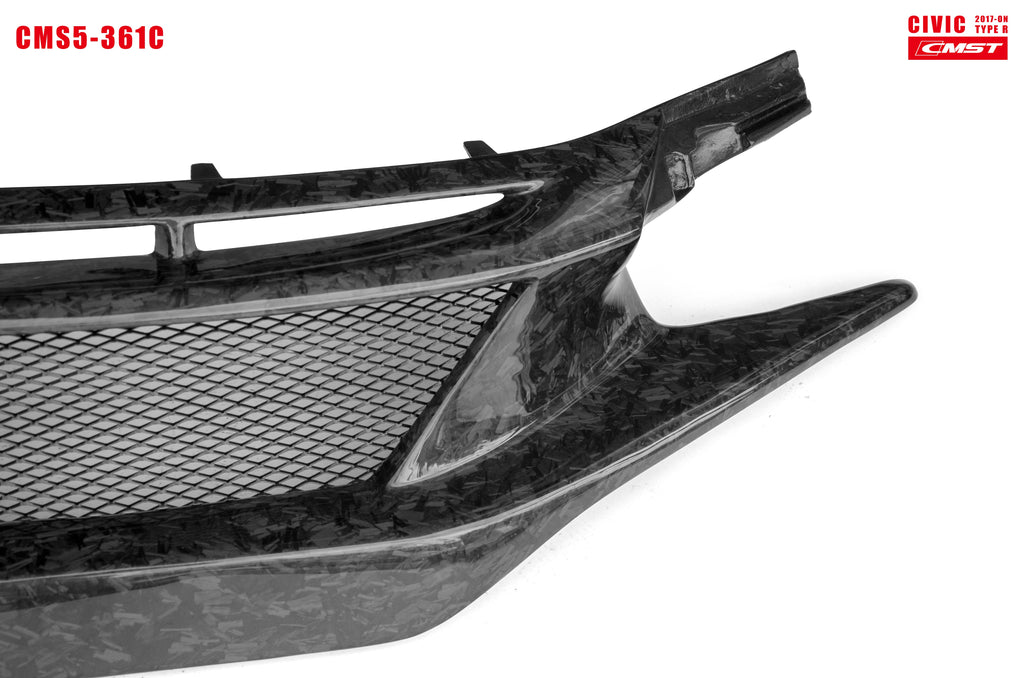 CMST Tuning Carbon Fiber Front Grill & Eyelid for Honda FK8 Civic Type