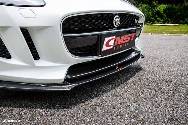 CMST Carbon fiber Front Splitter for Jaguar F-Type 2014-2018
