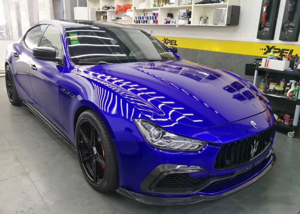 CMST Carbon Fiber Front Lip for Maserati Ghibli 2014-2017