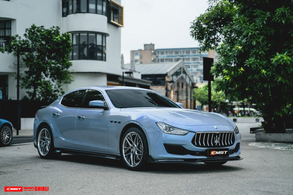 CMST Tuning Carbon Fiber Front Upper Valences for Maserati Ghibli 2018-ON