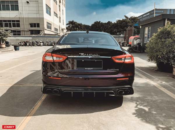 CMST Carbon Fiber Rear Diffuser for Maserati Quattroporte 2017-2019