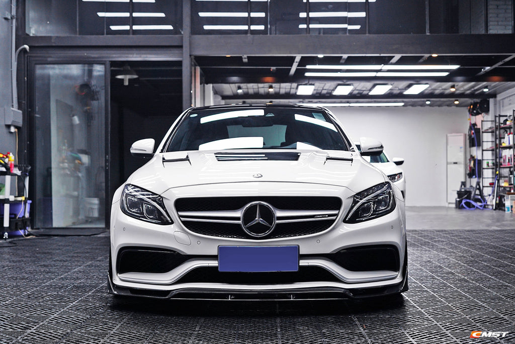 TAKD Carbon Front Lip for Mercedes W205 C63/C63S 2015-On