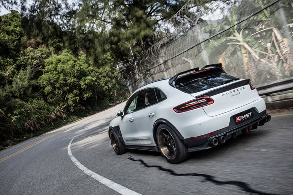 CMST Carbon Fiber Rear Spoiler for Porsche Macan & Macan S & Macan GTS 2015-2018