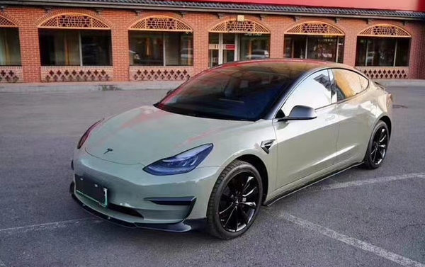 CMST Tesla Model 3 Carbon Fiber Front Lip Ver.3